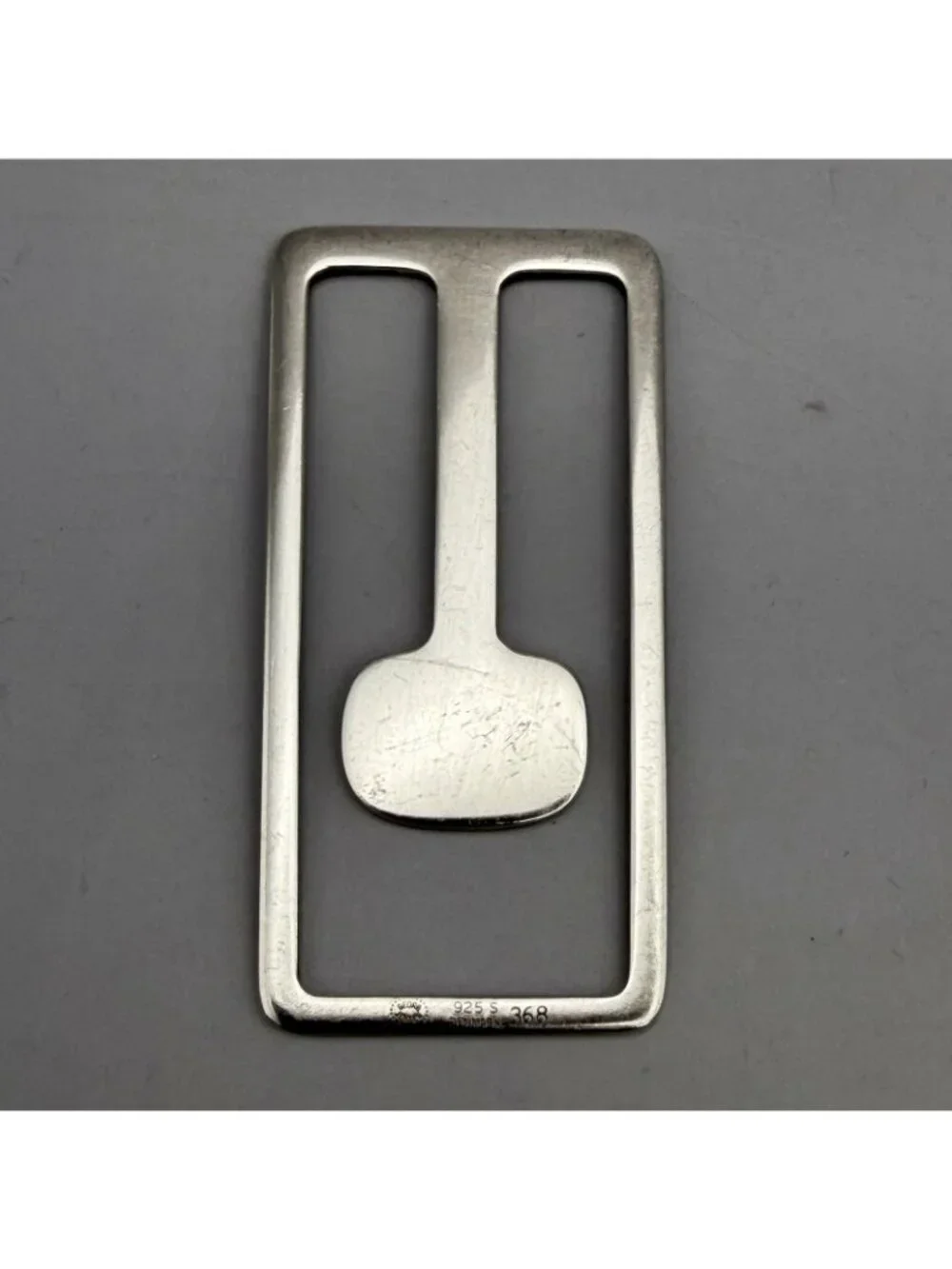 Georg Jensen Money Clip Lene Munthe Modernist Sterling Silver Denmark No 368